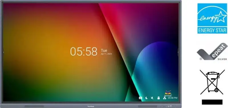 ViewBoard IFP 7533-G side view